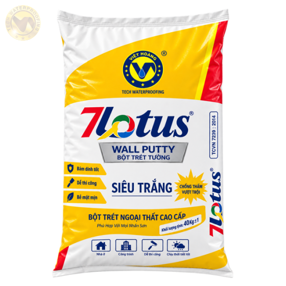 Bột trét ngoại thất cao cấp - Bao 40KG