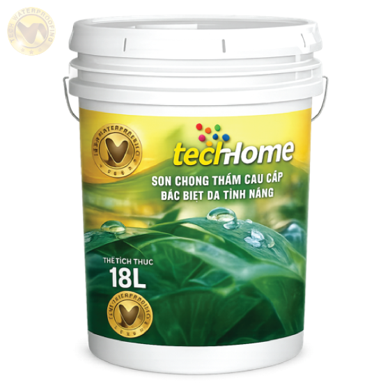 Sơn trang trí nội thất Techhome - 18L