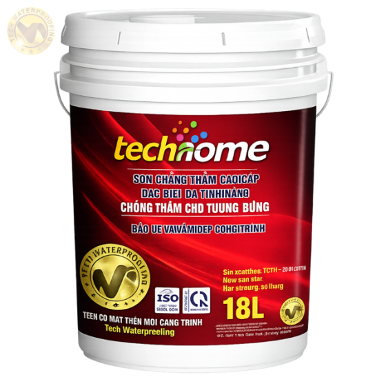 Sơn trang trí ngoại thất Techhome - 18L